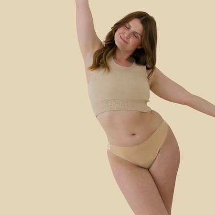 Periodenunterwäsche Slip beige Gr. XL dais