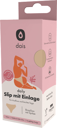 Periodenunterwäsche Slip beige Gr. XL dais