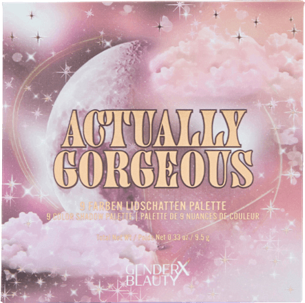 Lidschatten Palette Actually Gorgeous Gender X Beauty