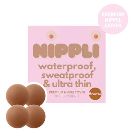 Nippelcover mit Kleber Bronze (2 Paar) NIPPLI EUROPE GmbH