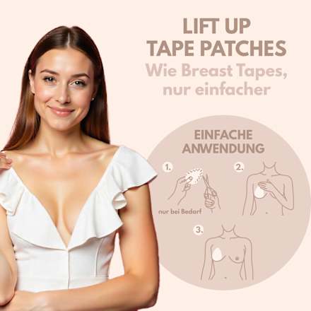 Lift Up Tape Patches Nude (4 Paar) NIPPLI EUROPE GmbH
