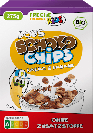 Kindermüsli Schoko Chips Kakao & Banane, ab 3 Jahren Freche Freunde