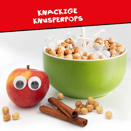 Kindermüsli Apfel-Zimt-Kugeln, ab 3 Jahren Freche Freunde