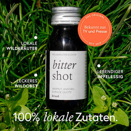 Bitter Wildkräuter-Shot kruut