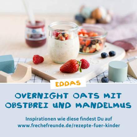 Joghurt mit  Apfel & Erdbeere Freche Freunde