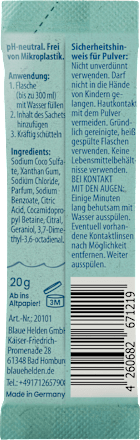 Flüssigseife Konzentrat Lemongrass, Sachet zum selbermischen Blaue Helden