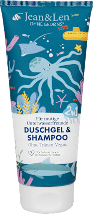 Kinder Dusche &Shampoo Unterwasserfreunde  Jean&Len