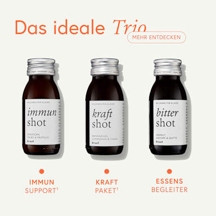 Bitter Wildkräuter-Shot kruut