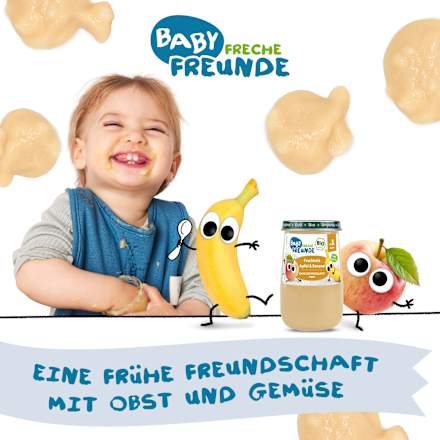 Fruchtreis Banane & Apfel ab 8 Monaten  Freche Freunde