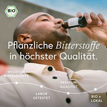 Bitter Wildkräuter-Shot kruut