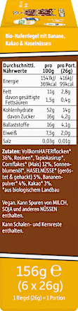 Fruchtriegel Banane & Kakao (6x26g) Freche Freunde