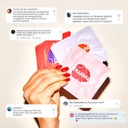 Soft-Tampons nevernot