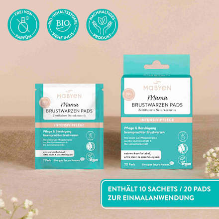 Mama Brustwarzen Pads (10 Paar) Mabyen