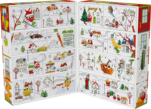 Adventskalender Kinder Spielhaus 2024 Freche Freunde