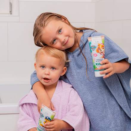 Kinder Duschgel, Shampoo & Spülung Paw Patrol Skye 3-in-1  Mabyen