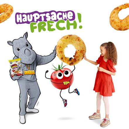 Kindersnack Knusper Kringel Pizza Style Freche Freunde