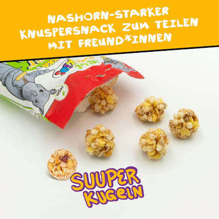 Kindersnack Knusperkugeln Apfel & Vanille Freche Freunde