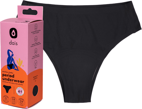 Periodenunterwäsche Cheeky schwarz Gr. S dais