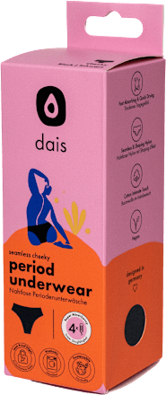 Periodenunterwäsche Cheeky schwarz Gr. L dais