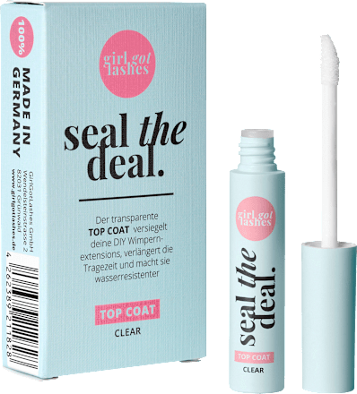 Wimpern Top Coat Seal The Deal, Clear GirlGotLashes