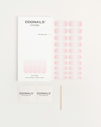 UV Gel Nagelfolien, Gel Strips Baby Boomer Doonails