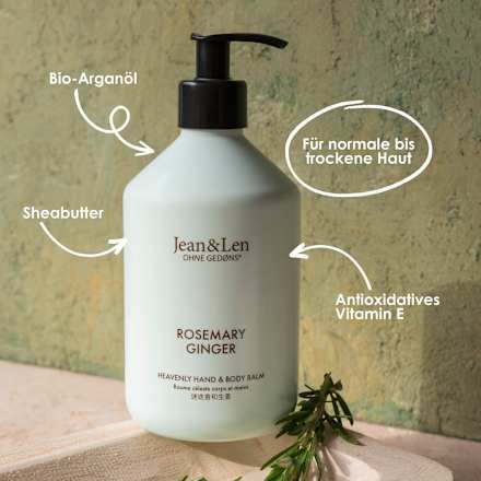 Geschenkset Body Ceremony Rosemary Ginger 2tlg Jean&Len