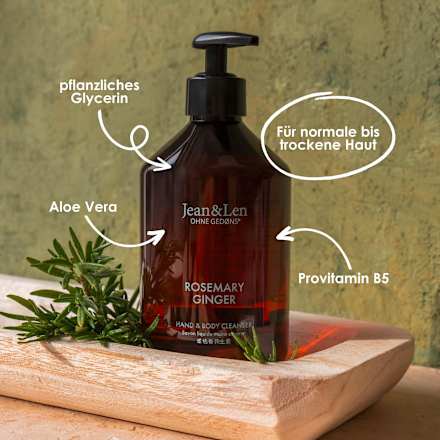 Geschenkset Body Ceremony Rosemary Ginger 2tlg Jean&Len