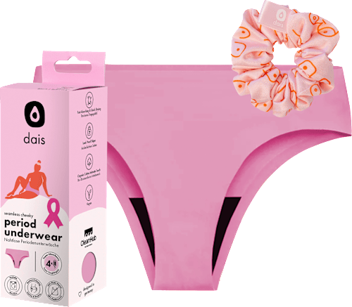 Periodenunterwäsche Cheeky pink, Gr. L dais