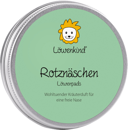 Löwenpads Rotznäschen Löwenkind