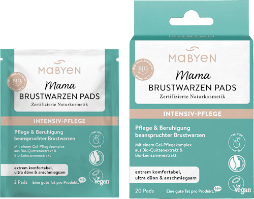 Mama Brustwarzen Pads (10 Paar) Mabyen