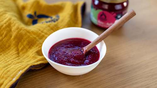 Gemüse + Obst Rote Beete Apfel ab dem 7. Monat  Sprösslinge