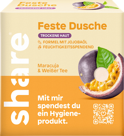 Festes Duschgel Maracuja & Weißer Tee share
