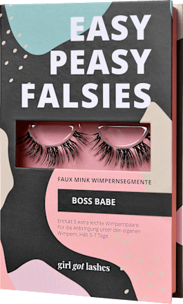 Künstliche Wimpern Set Boss Babe (5 Paar) GirlGotLashes