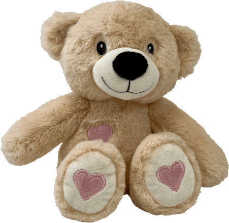 Plüschbär mit Herzchen, braun Dekorieren & Einrichten