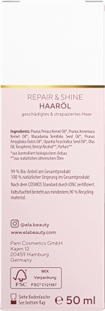 Repair & Shine Haaröl éla natural beauty by Pamela Reif