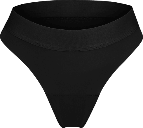 Periodenslip Seamless Cheeky Schwarz, Gr. 36 ooia