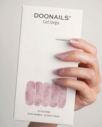 UV Nagelfolien Rose Marble Doonails