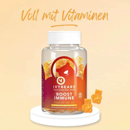 Boost Immune Fruchtgummi IvyBears