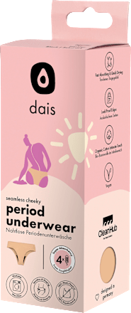 Periodenunterwäsche Cheeky nude Gr. S dais