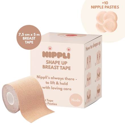 Brust Tape Nude + Nippelcover NIPPLI EUROPE GmbH