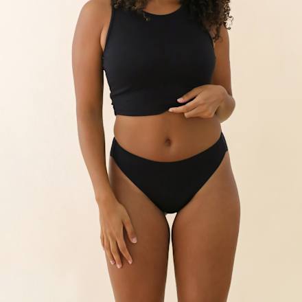 Tagesslip mit Einlage schwarz Gr. XS dais