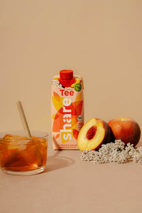 Rooibos Tee, Pfirsich & Holunderblüte share