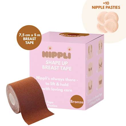 Brust Tape Bronze + Nippelcover NIPPLI EUROPE GmbH