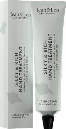 Handcreme Silky & Rich Rosemary Ginger Jean&Len
