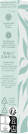 Eau de Parfum Rosemary Ginger Scent Experience Jean&Len
