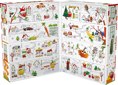 Adventskalender Kinder Spielhaus 2024 Freche Freunde