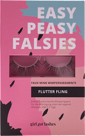 Künstliche Wimpern Set Flutter Fling (5 Paar) GirlGotLashes