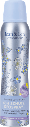Deospray Sensitive Cotton Care Jean&Len