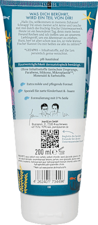 Kinder Dusche &Shampoo Unterwasserfreunde  Jean&Len