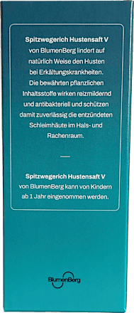 Spitzwegerich Hustensirup  BlumenBerg